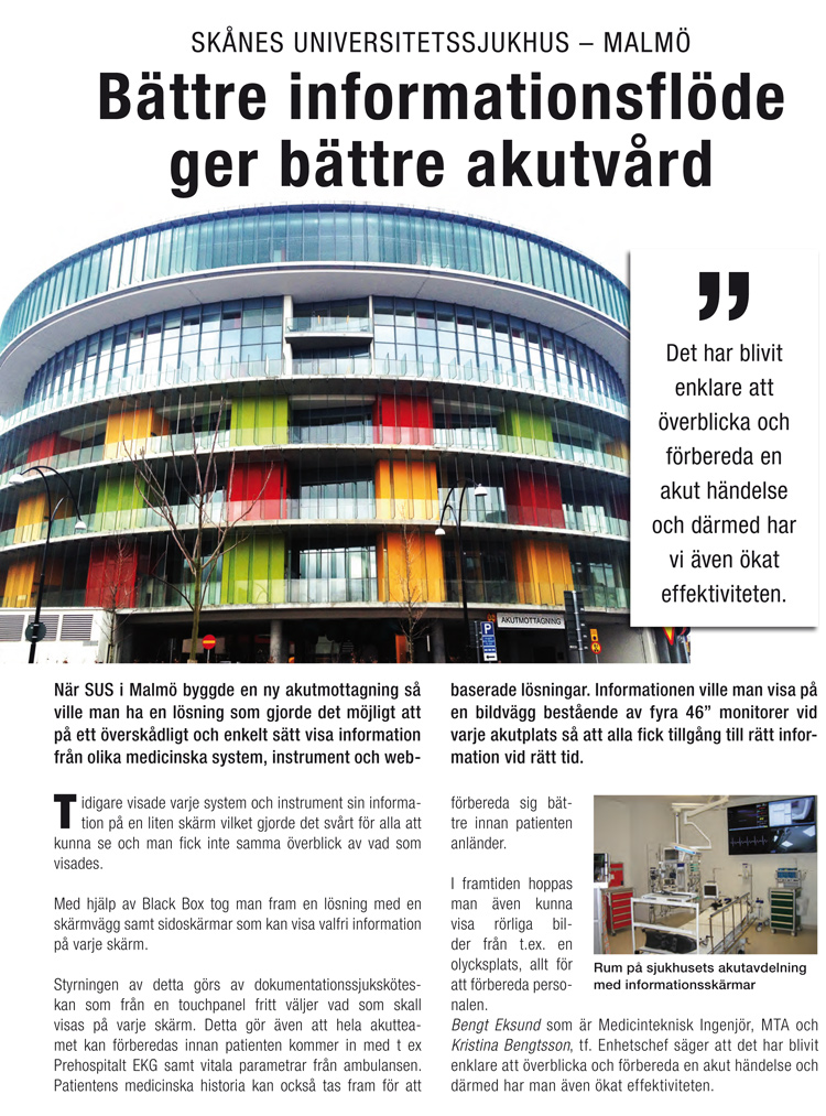 Skånes Universitetssjukhus - MALMÖ
