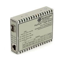LMC1017A-MMST: Multimode, (1) 10/100/1000 Mbps RJ45, (1) 1000BaseSX MM ST, ST, 550m, 110 VAC
