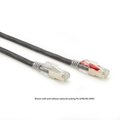 GigaTrue® 3 CAT6A 650-MHz Locking Snagless Stranded Ethernet Patch Cable - Shielded, CM PVC (RJ45 M/M)