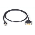 Locking HDMI-to-DVI Cable