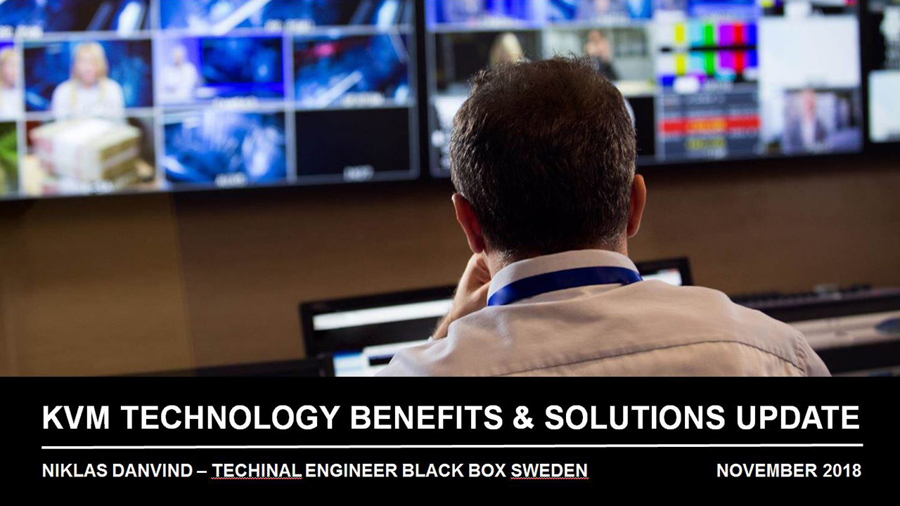 Webinar (in Swedish): KVM Technology Benefits & Solutions Update