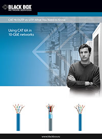 CAT 6A F/UTP vs. UTP: What You Need to Know